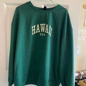 Green SHEIN Hawaii shirt